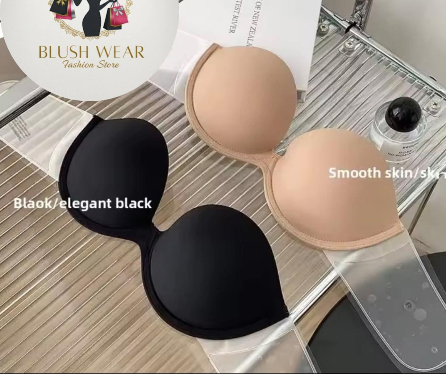 Premium Silicone Self-Adhesive Stick-On Bra - Strapless & Backless