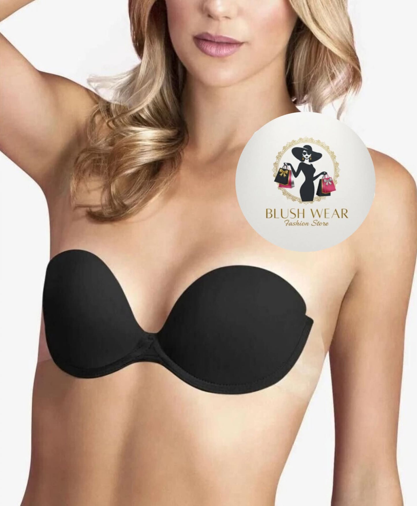 Premium Silicone Self-Adhesive Stick-On Bra - Strapless & Backless